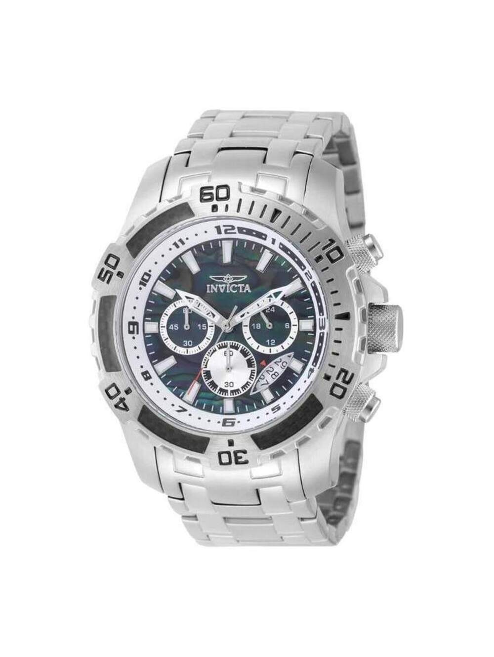 Invicta Pro Diver SCUBA Men's Watch w/ Abalone Dial - 51mm. Steel (49853)